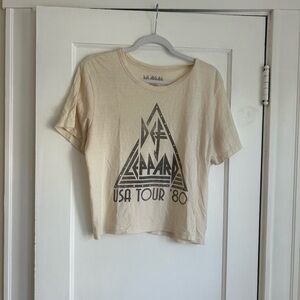 Aerie Cream Graphic Tee